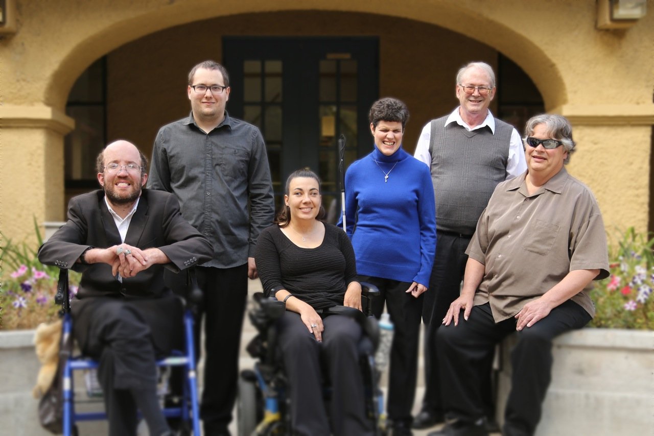 Portrait of The Note-Ables band.
