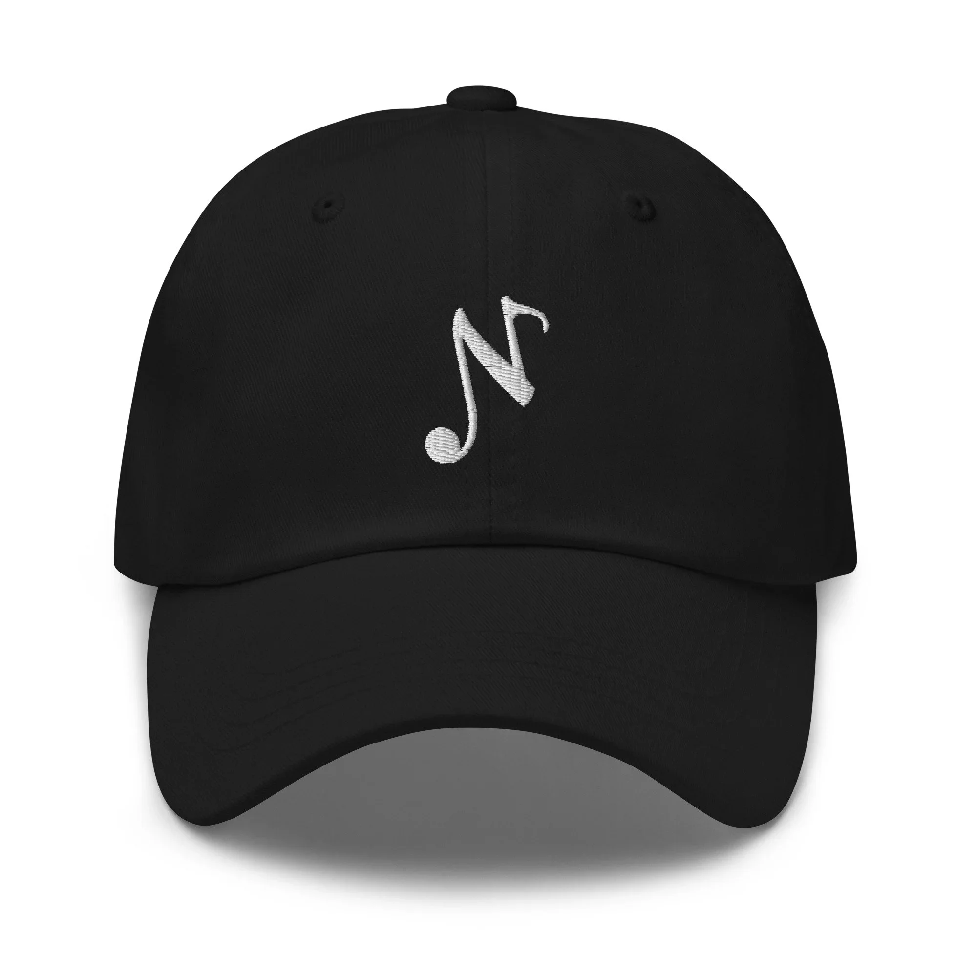 NMTS Hat. Black classic ball cap with NMTS "N" logo on front.