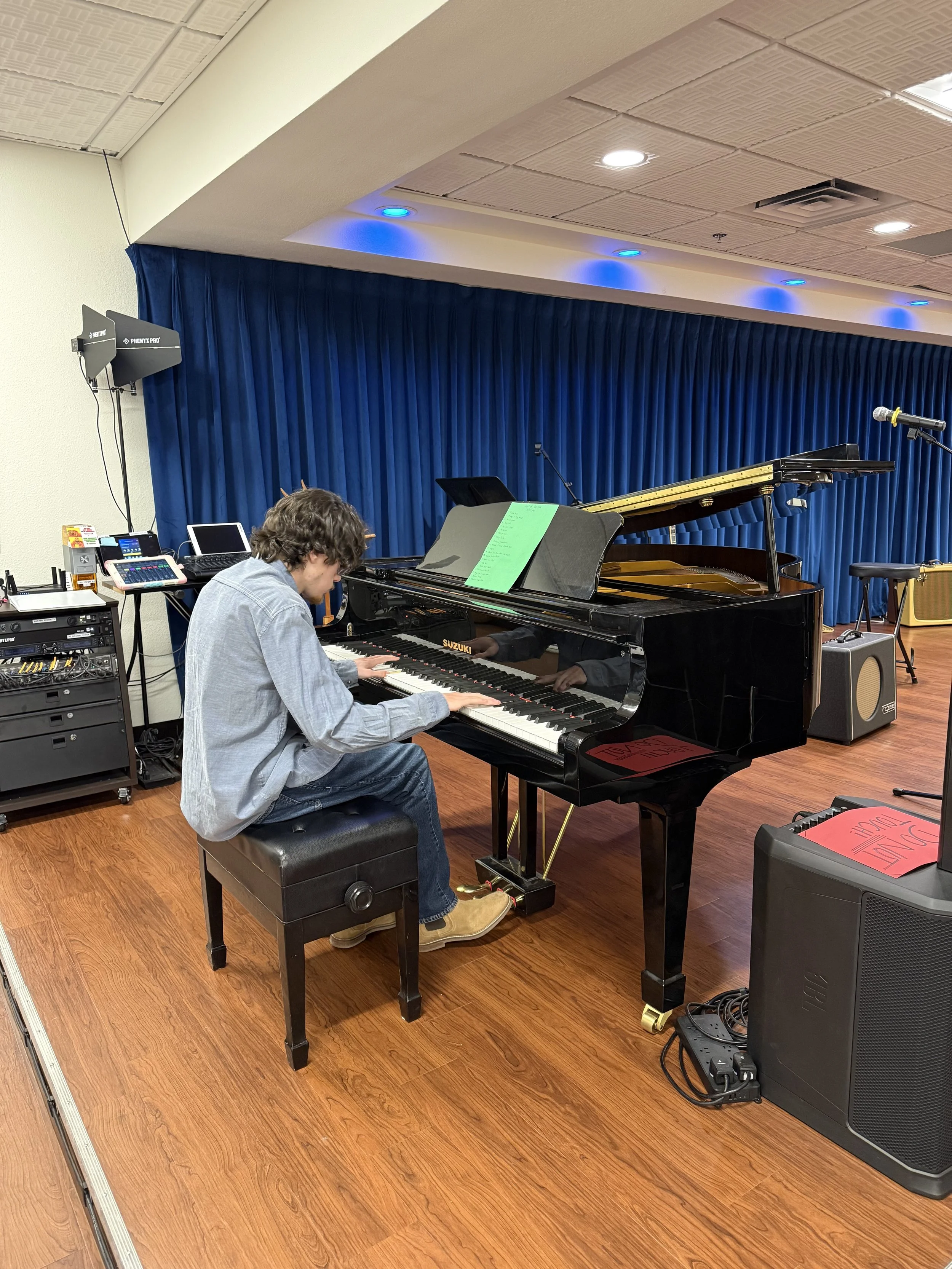 Michael on the keys!