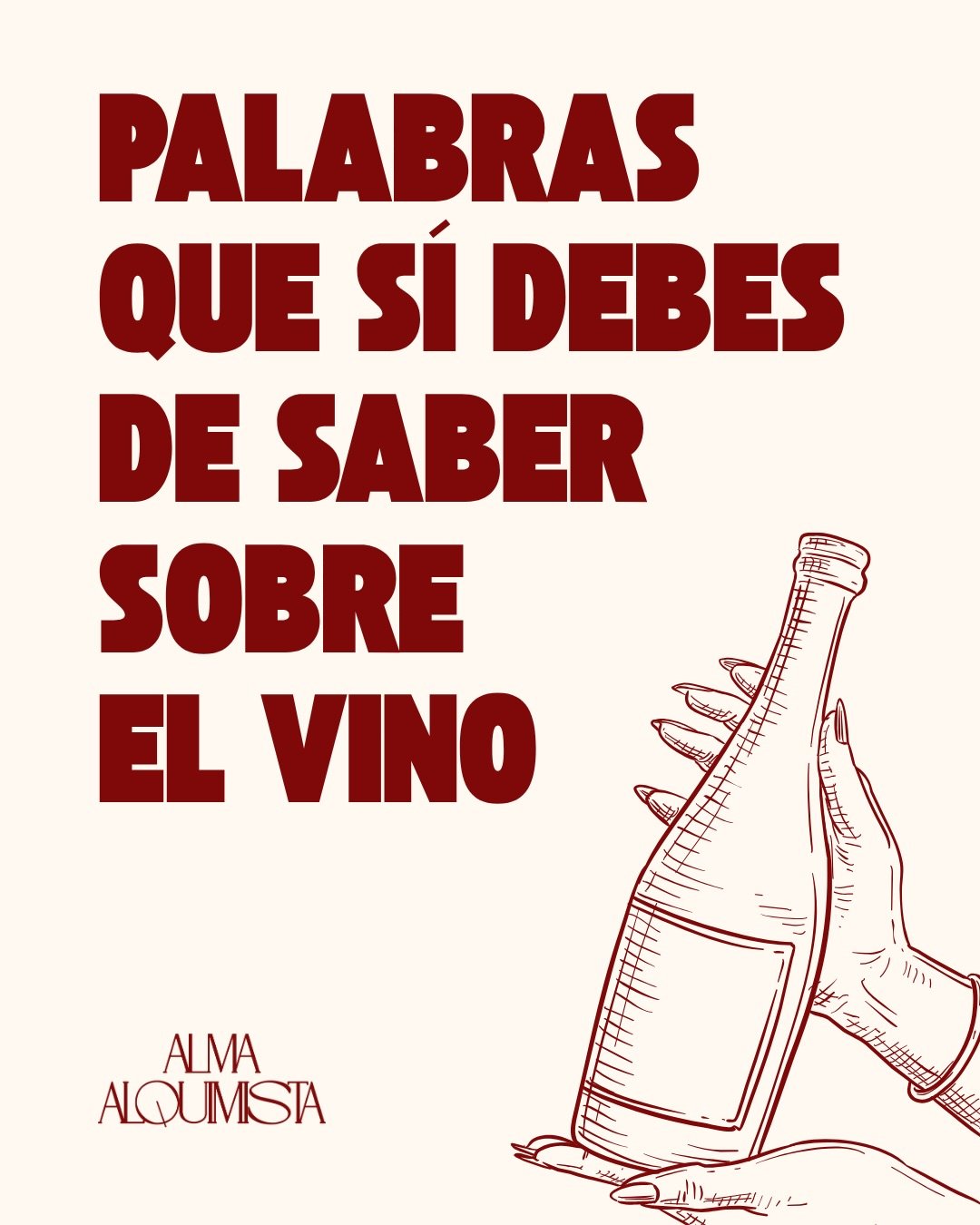Te dejamos los conceptos que vimos en nuestra serie de palabras que si deber&iacute;as saber de vino! 🍇