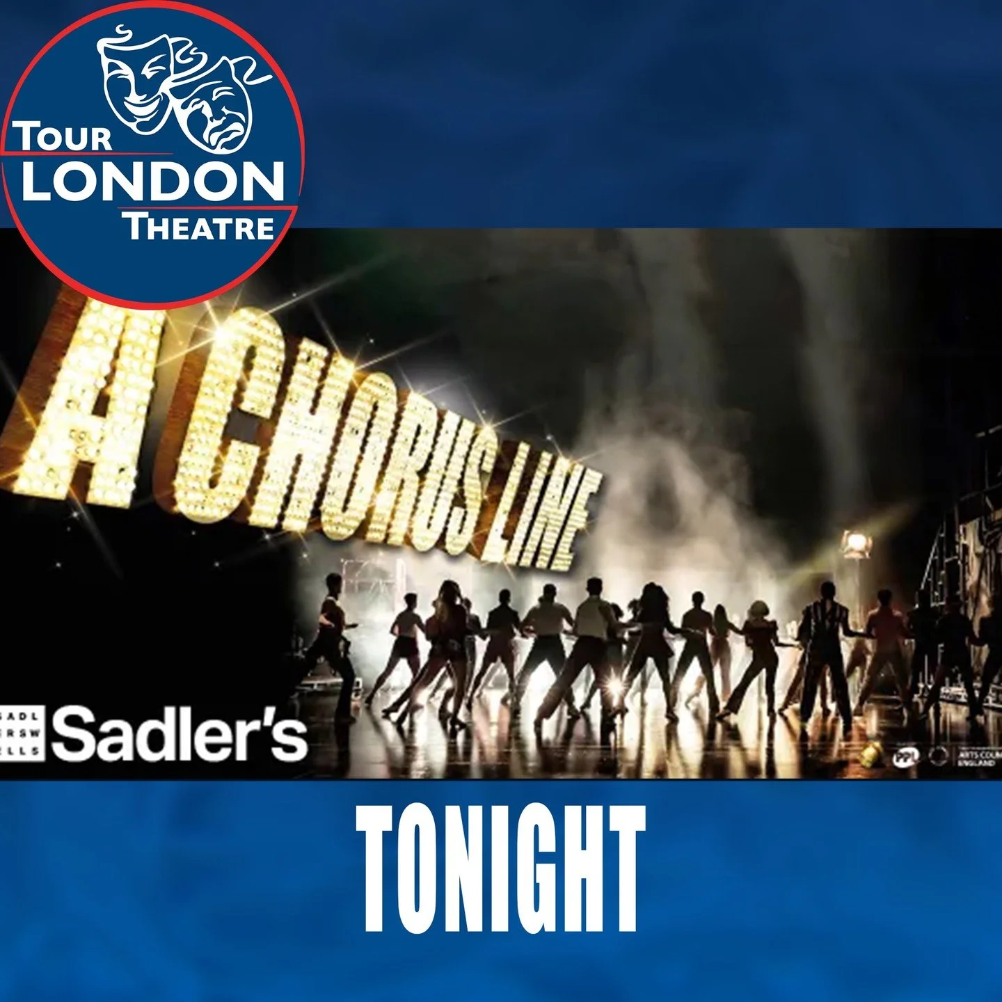 It's our final show tonight, and what better way to wrap up such an electrifying tour than with the classic "A Chorus Line" at @sadlers_wells? It's been a wonderful week of theatre, and we know this show will bring the house down for our To