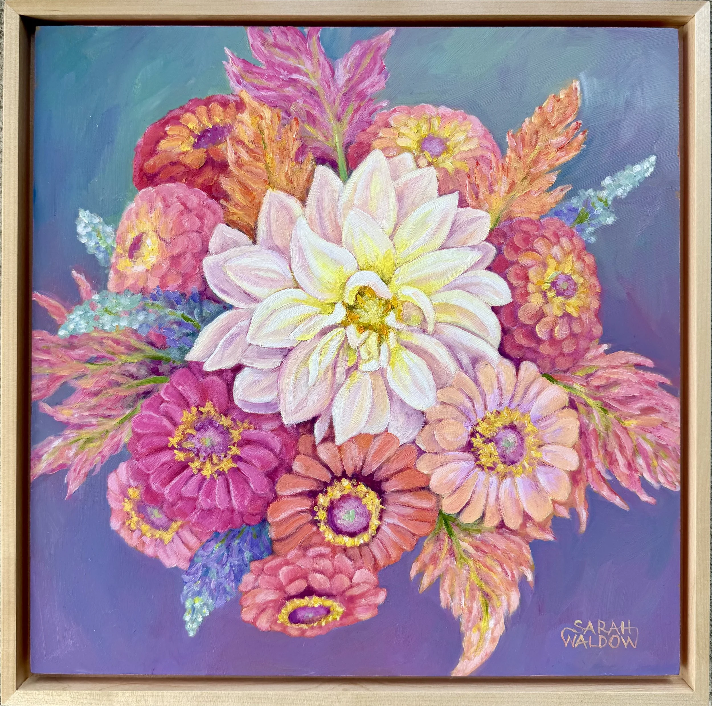 Heirloom Bouquet Portrait Commission