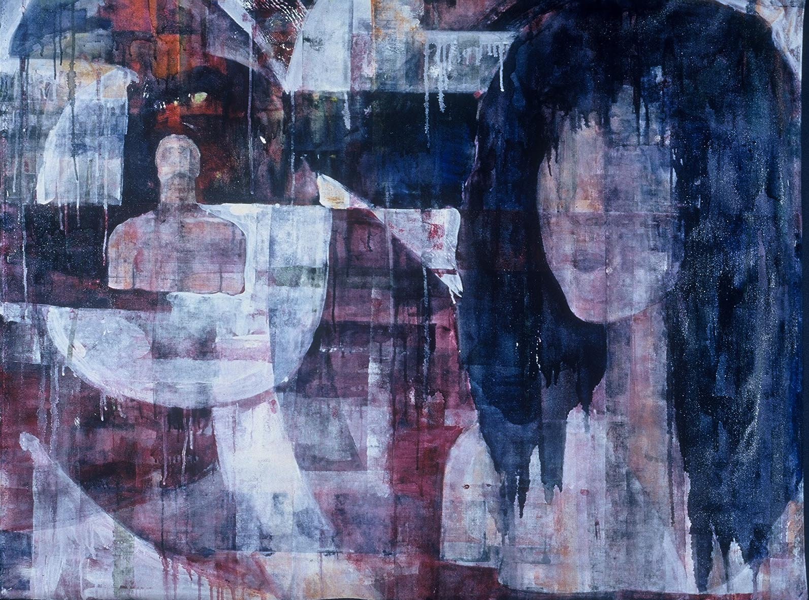 Between VI, 1993, oil on canvas