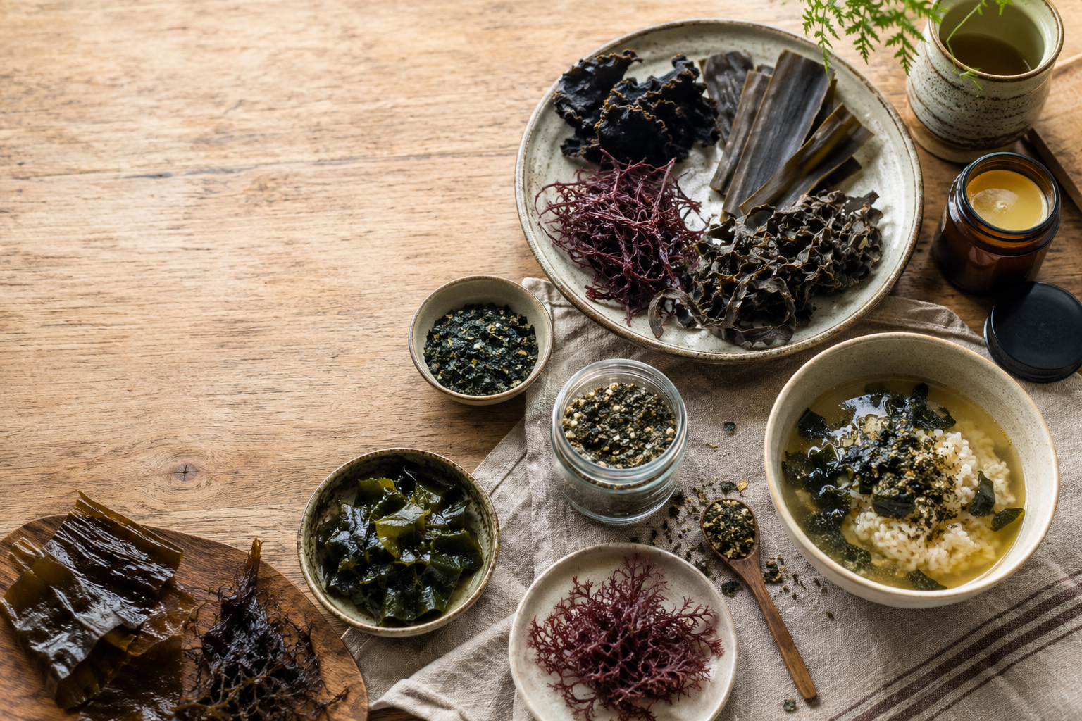 Foundations of Marine Herbalism: A Three-Class Seaweed Immersion + Living with Seaweeds Discount Bundle
