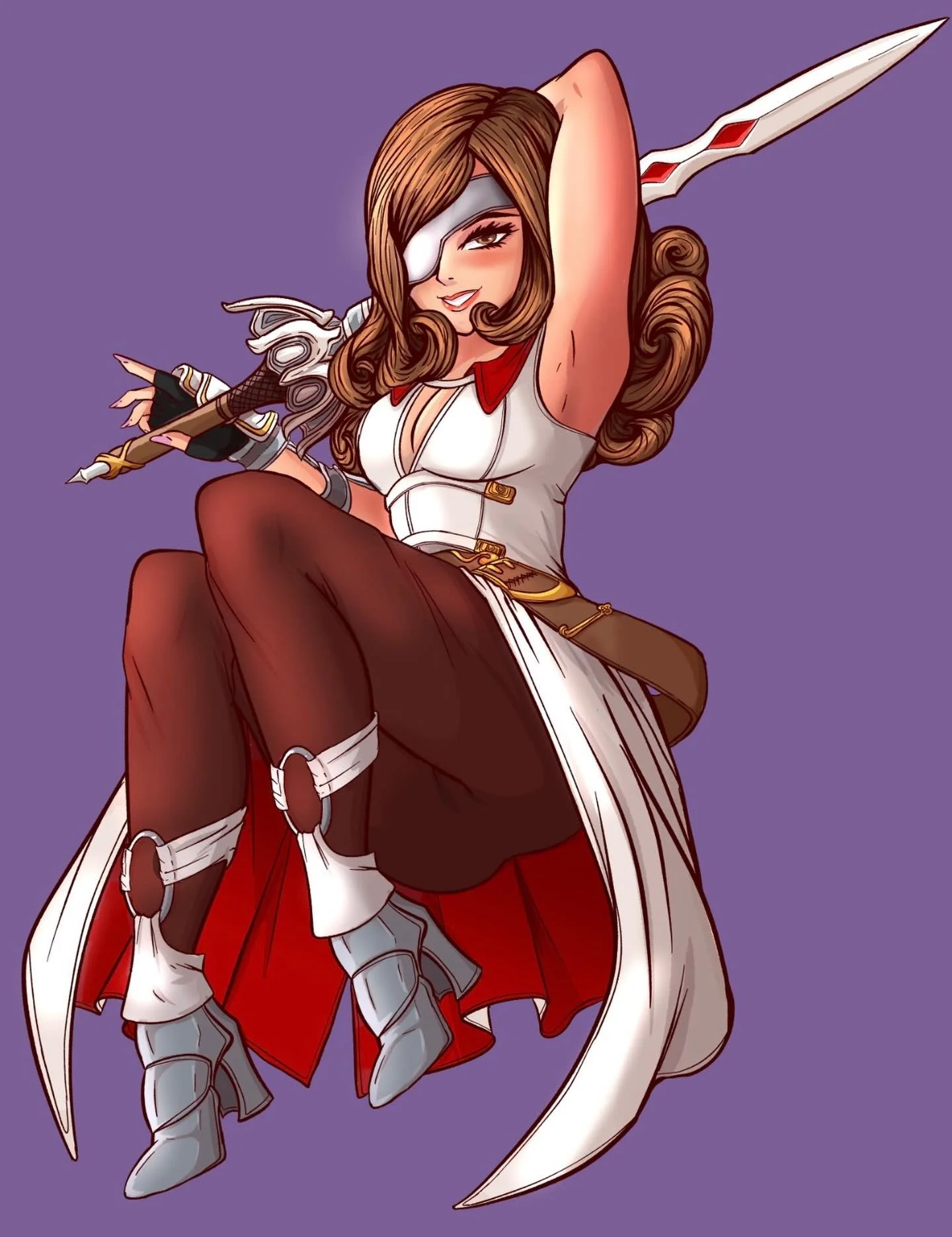March sticker of the month: Beatrix! 
Sign up before 3/7 for your copy! 

#beatrix #ff9 #finalfantasyIX #finalfantasyixbeatrix