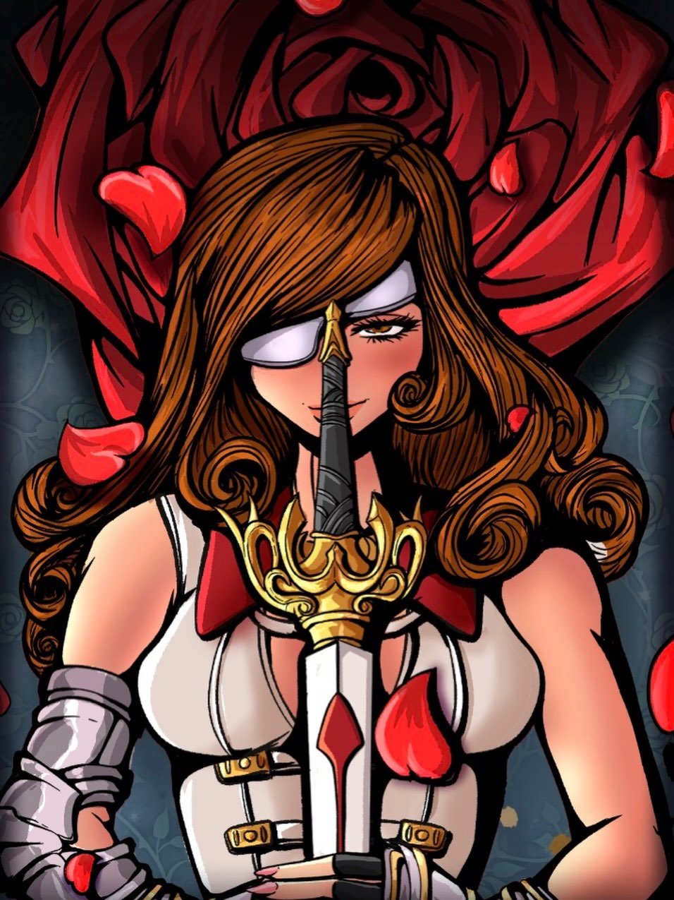 Beatrix from FFIX!!
She is Print of the month for March!

Check out my KoFi for your copy before 3/7! 
#beatrix #beatrixffix #ffix