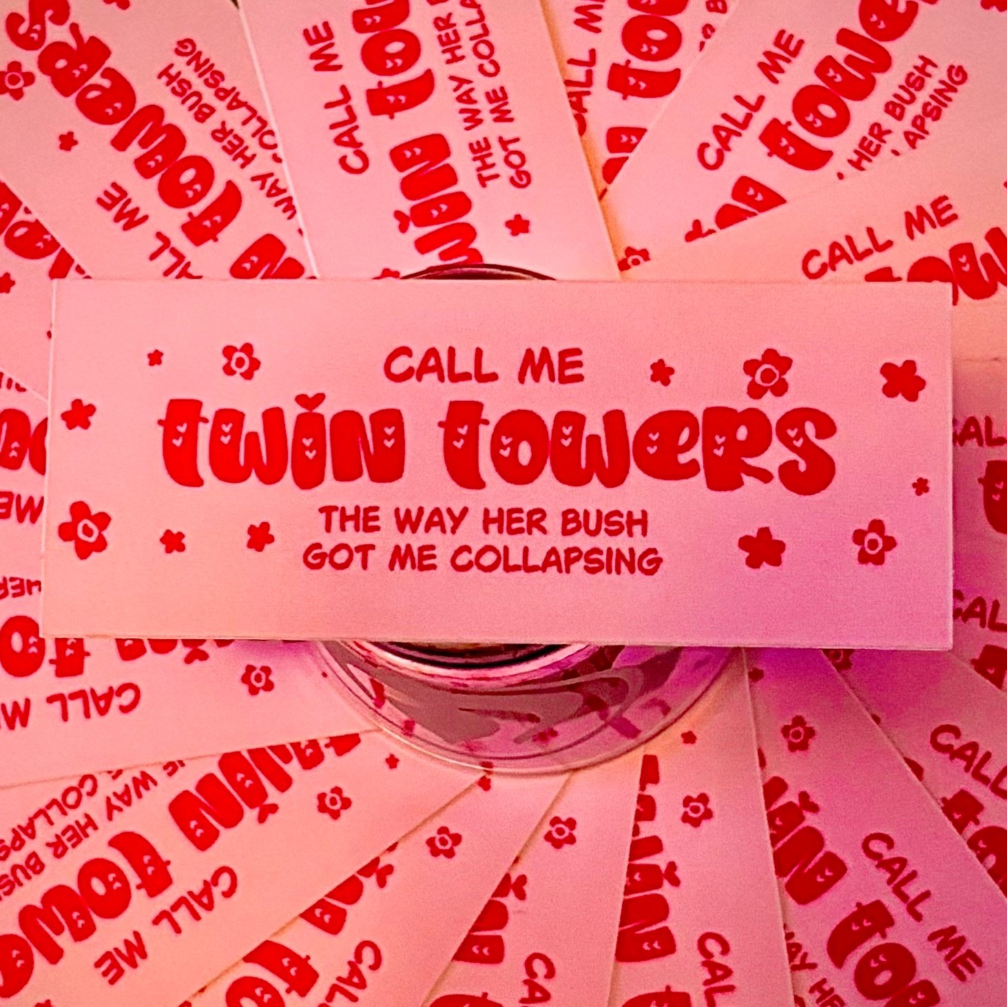 Twin Towers - Sticker