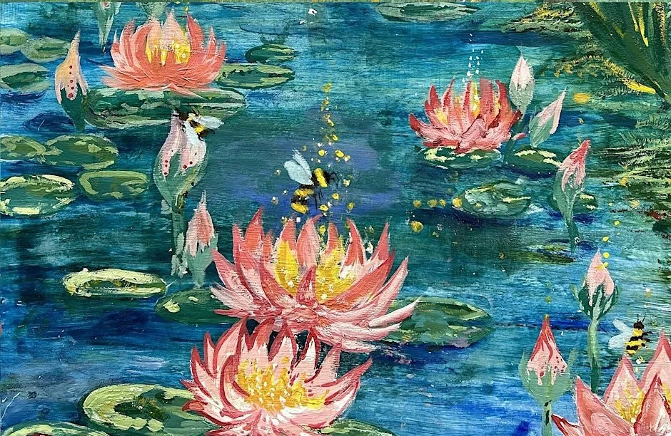 This is a once-in-a-lifetime opportunity to be amongst wild bees in a thriving, living ecosystem.
We use plant allies, breath and sound to shift our nervous system into the parasympathetic state of rest and recalibration.
This is where the body repai