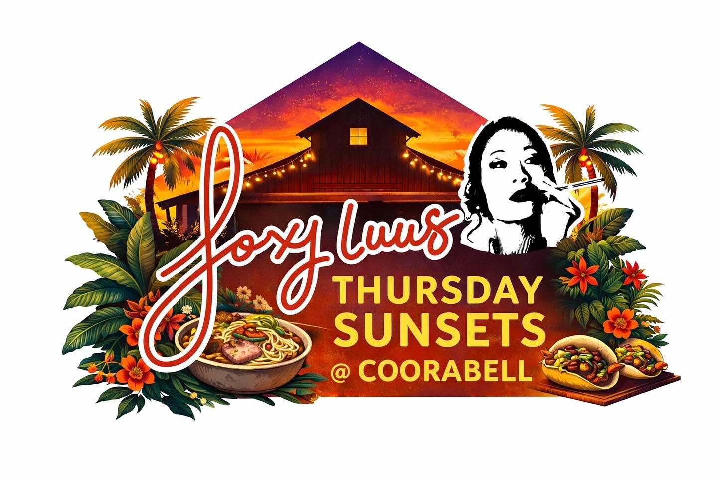 Tonight Thurs 16/4 @foxyluus will be @coorabellhall2479 
live music, great food !!