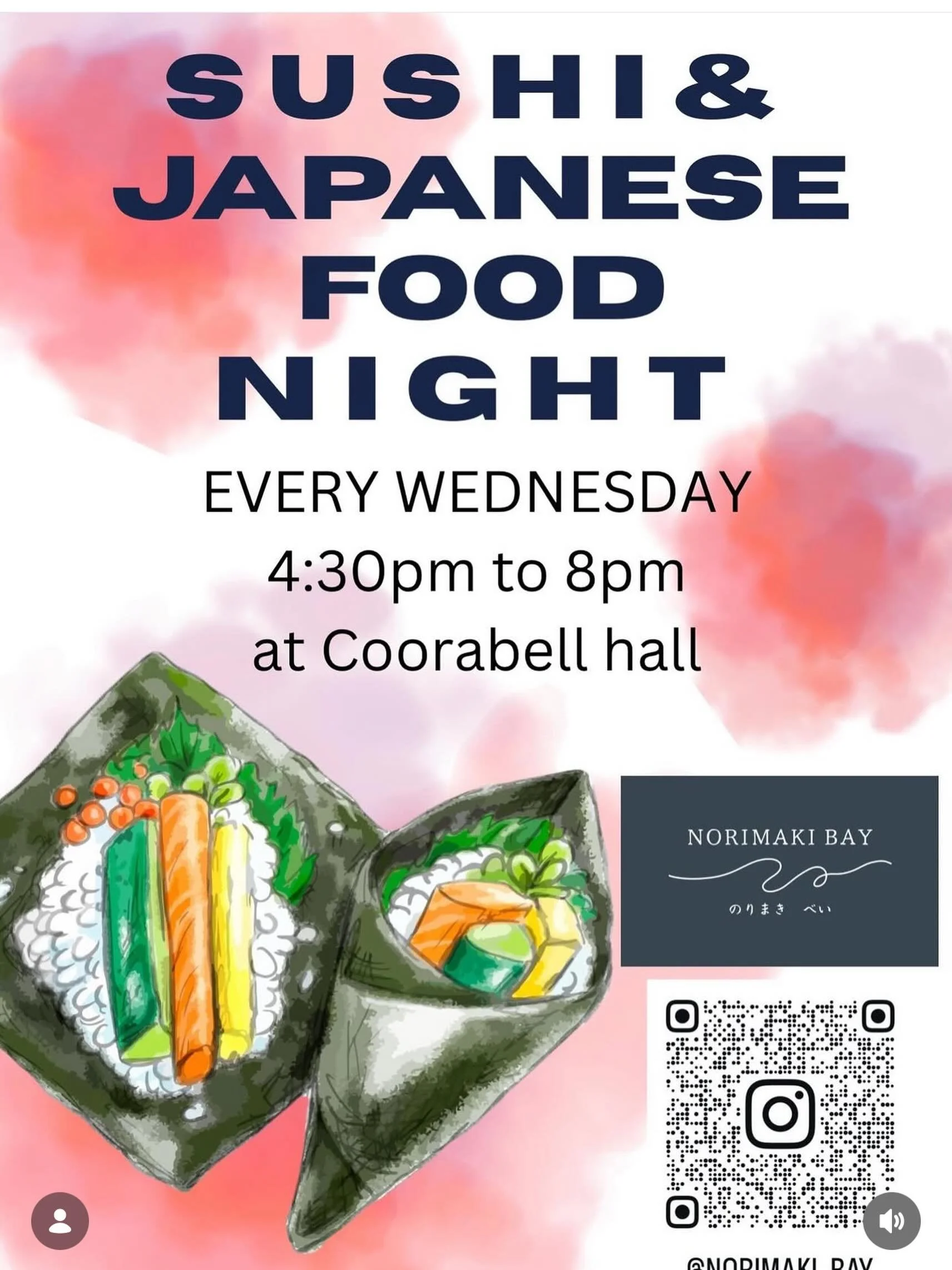@norimaki_bay have started with Wednesday nights at the hall!!