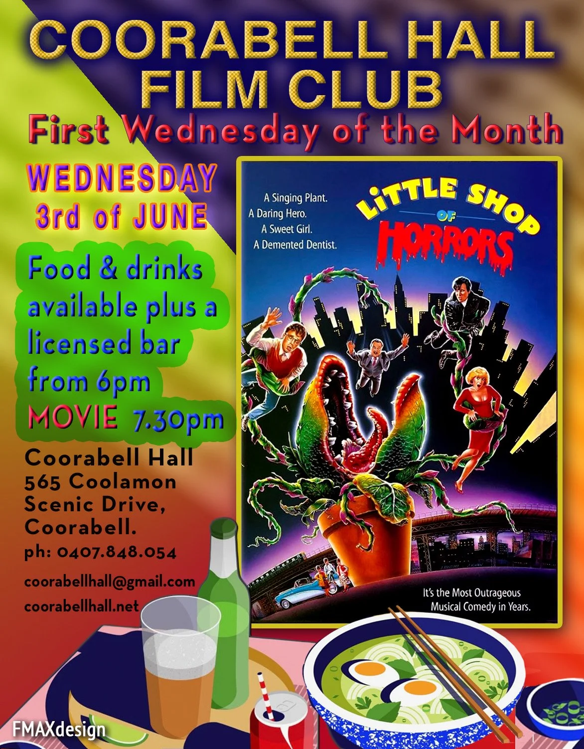 Coorabell Hall Film Club - Little Shop of Horrors (The Director's Cut) Poster