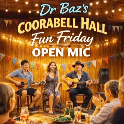 Dr Baz's Open Mic Night at Coorabell Hall