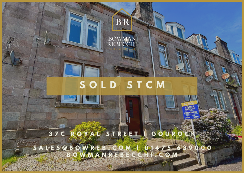 Offer Accepted For Gourock Town Centre Flat — Bowman Rebecchi The