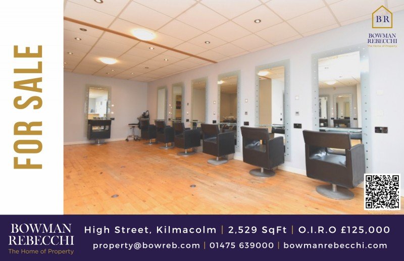 Kilmacolm Retail Unit Freehold Available To Purchase