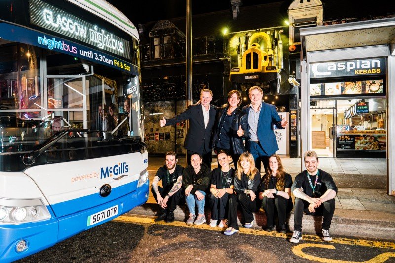 Glasgow Night-Time Economy Leaders Back Mcgill's Late Night Bus Services