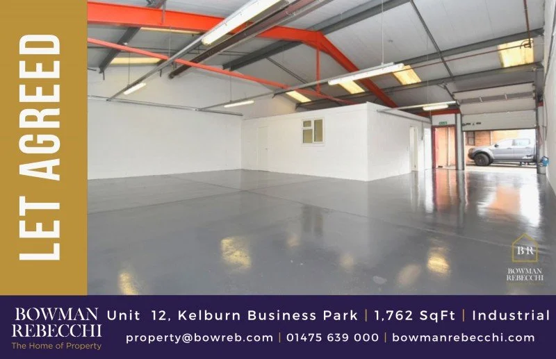 Let Agreed For Kelburn Business Park Industrial Unit