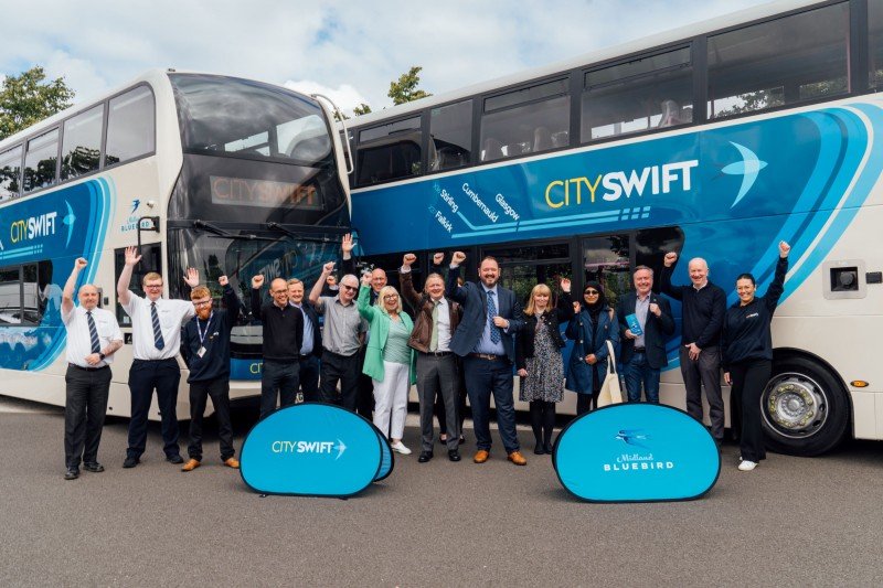 Midland Bluebird Launches New Look Cityswift Route