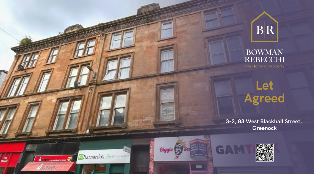 Spacious Two-bedroom Unfurnished Flat in Central Greenock Successfully Let