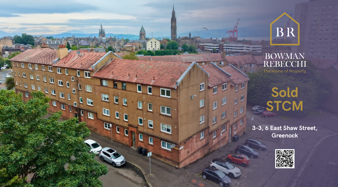 Offer Accepted For Greenock Town Centre Third Floor Flat
