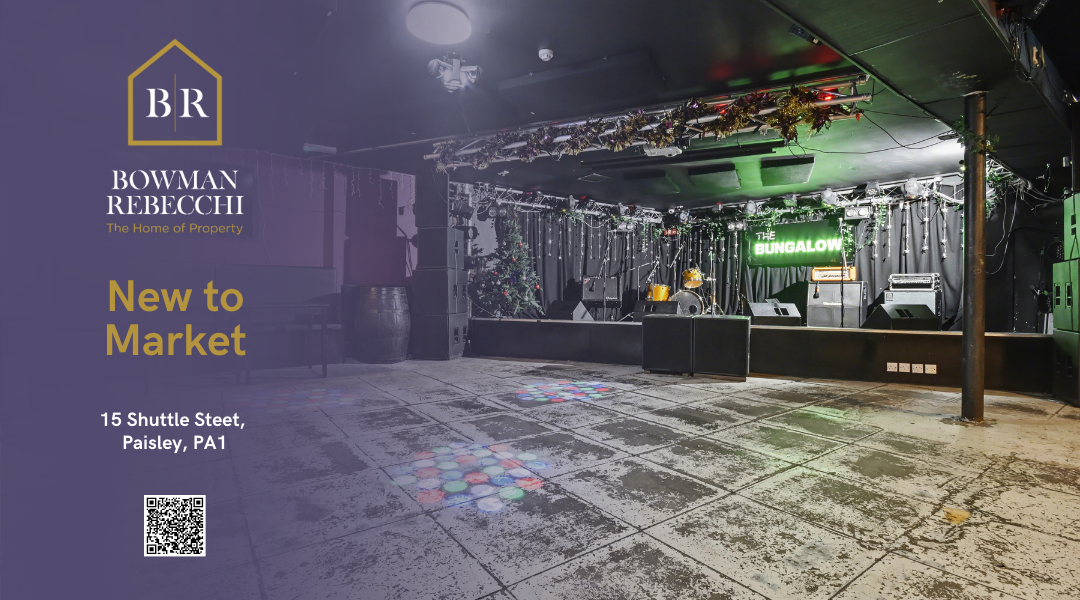 Popular Live Music Venue in Paisley Available to Purchase