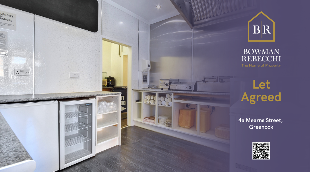 Hot Food Takeaway In Central Greenock Successfully Let