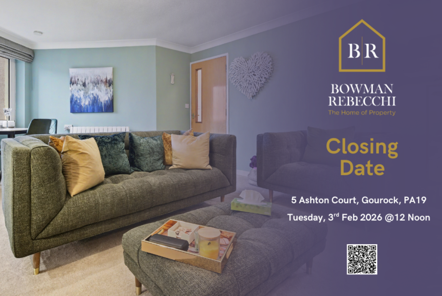 5 Ashton Court, Albert Road, Gourock, PA19