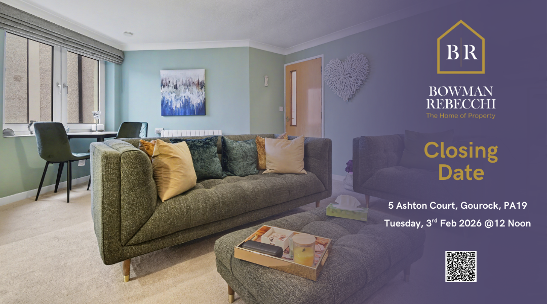 Closing Date Set for Stunning Refurbish Apartment In Gourock Retirement Development