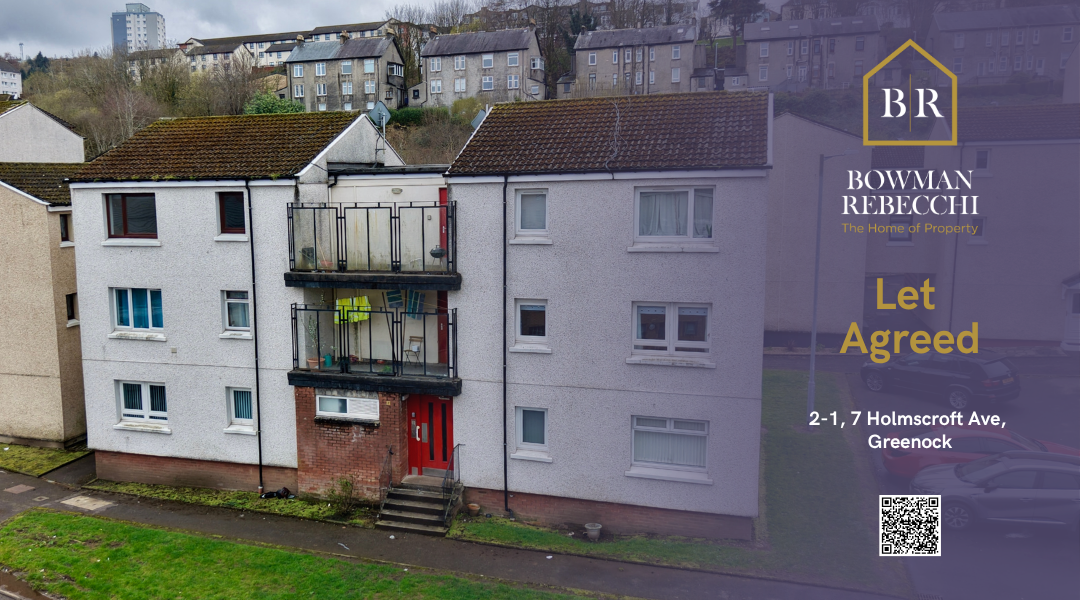 Spacious and Ideally Located Central Greenock Flat Successfully Let