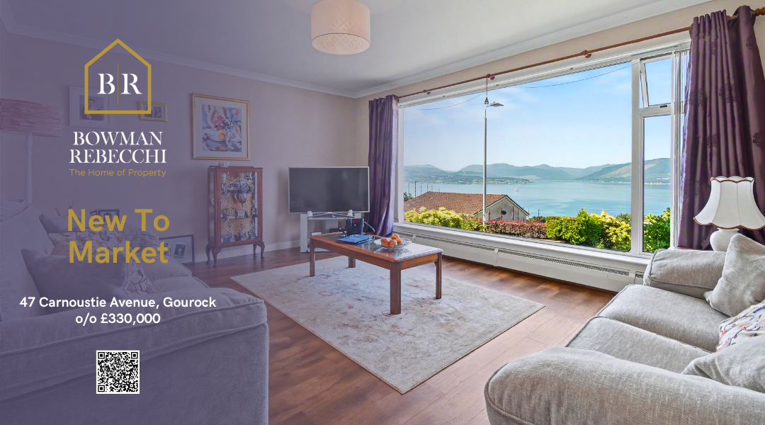 Breathtaking River Clyde Views From Sought-After Gourock Address Comes To Market