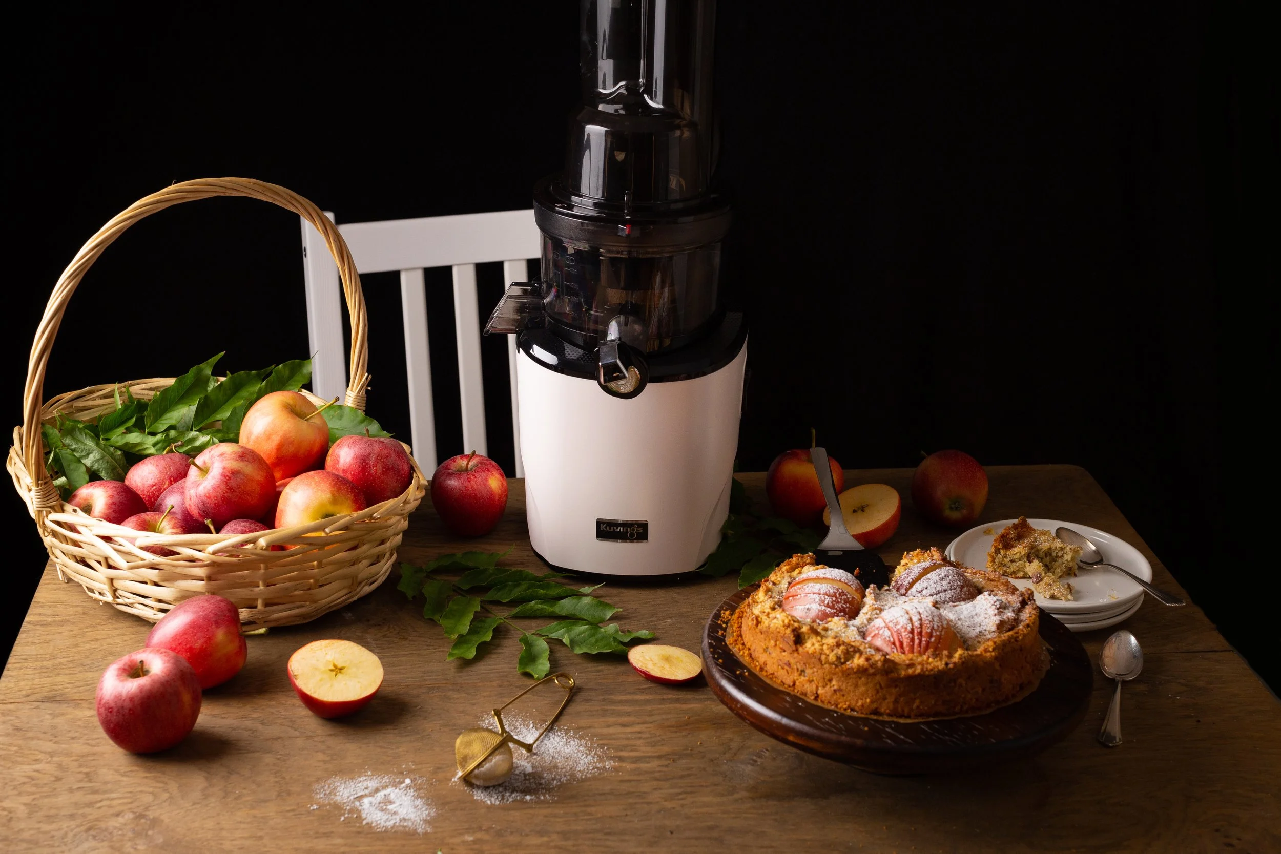 Kuvings Revo830 white apple cake--4.jpg