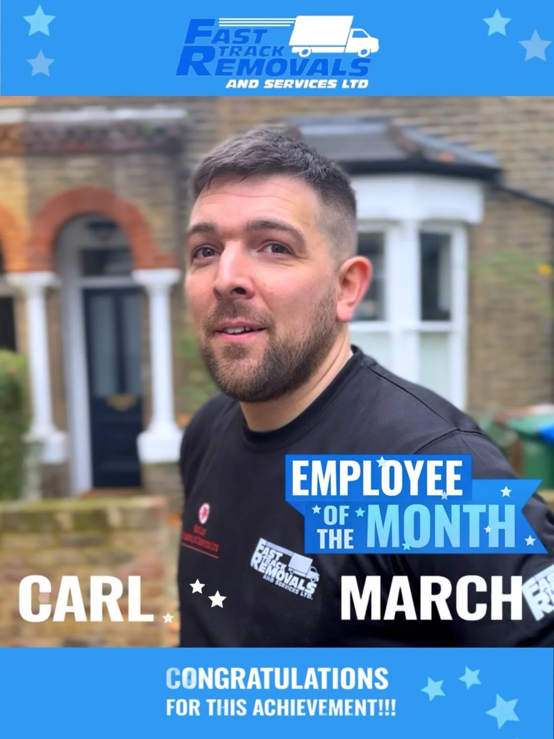 🎉🌟 HUGE CONGRATULATIONS TO CARL! 🌟🎉

Employee of the Month for March 🏆🔥

Your energy, your drive, and that vibrant personality you bring every single day does not go unnoticed 💪🏾✨ You light up the team, keep the momentum going, and always sho