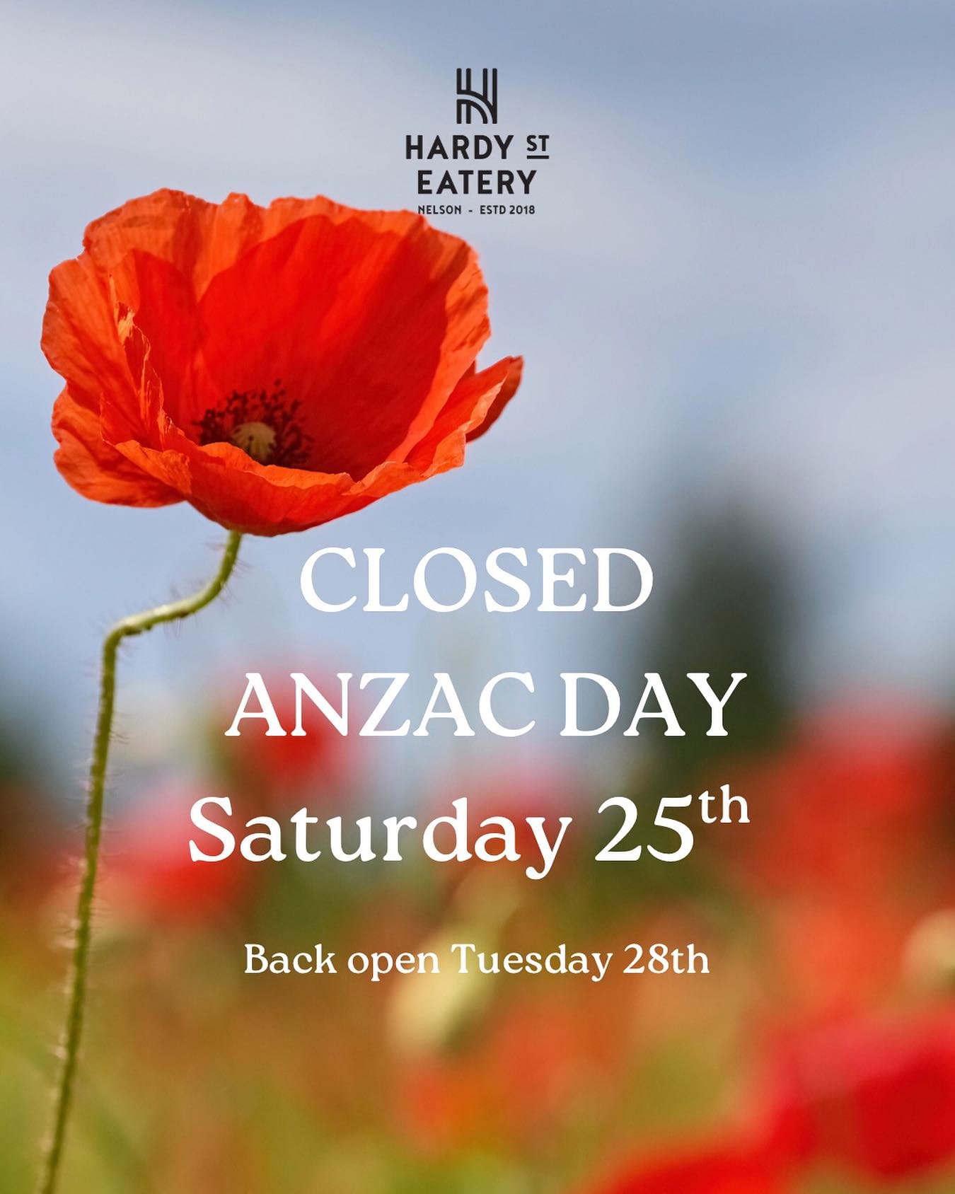 ✨ Closed for ANZAC day on Saturday ✨

We will have a few sourdough for sale and all the usual suspects in the cabinet on Friday so come on down! 

Back to regular hours from Tuesday