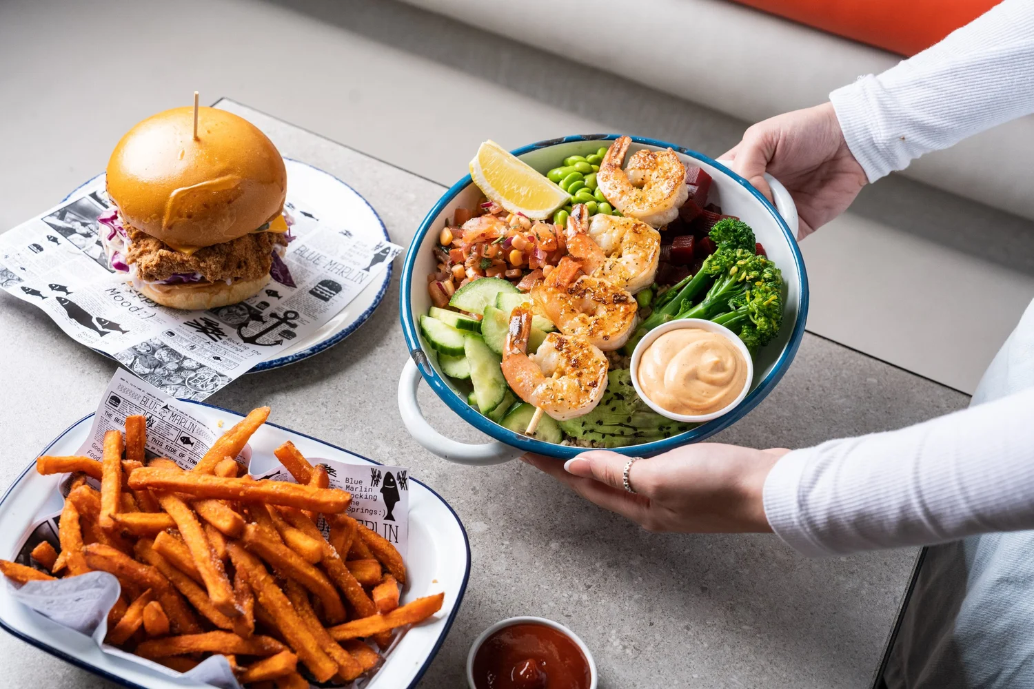 Blue Marlin Caroline Springs | Burgers | Fish n Chips