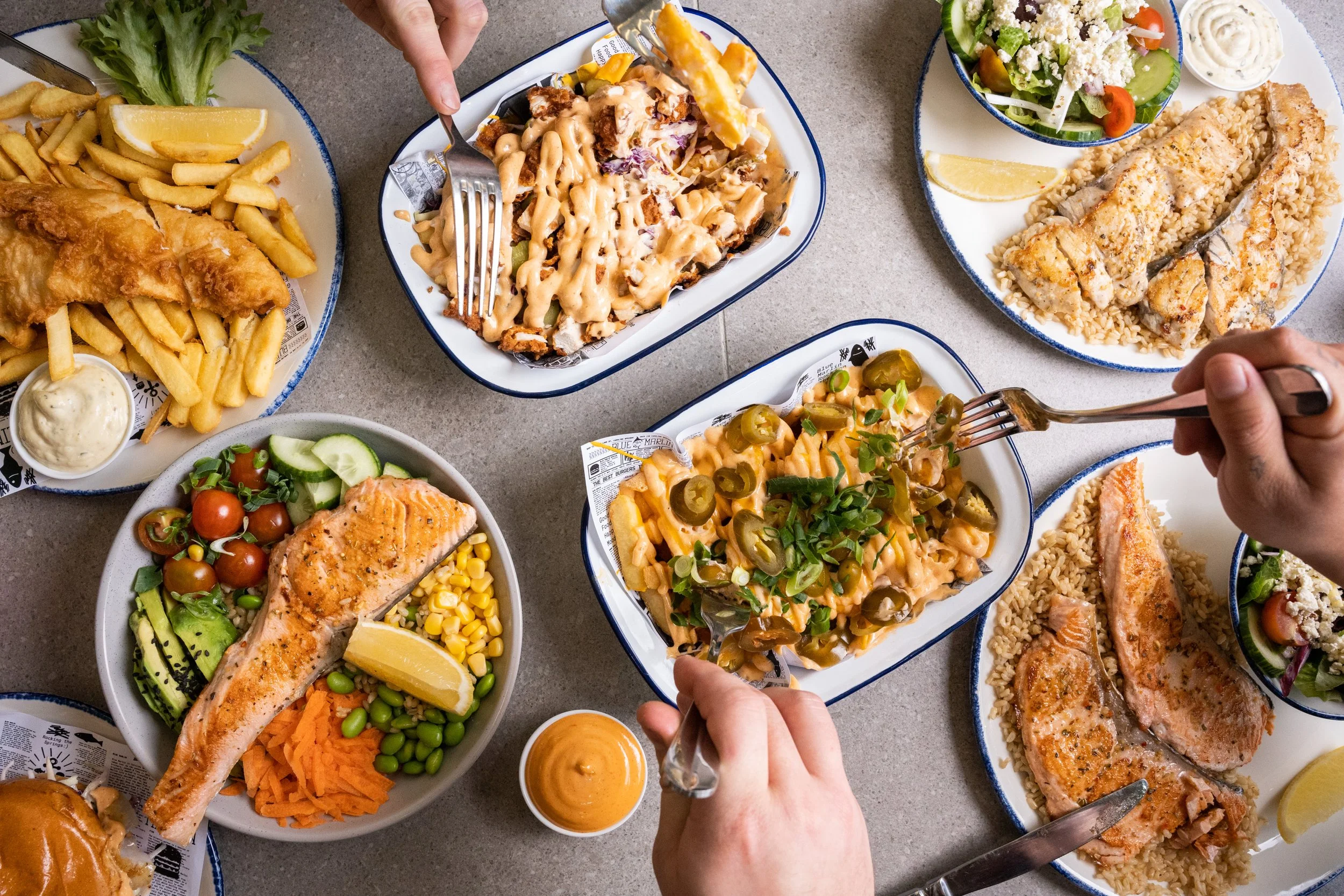 Blue Marlin Caroline Springs | Burgers | Fish n Chips