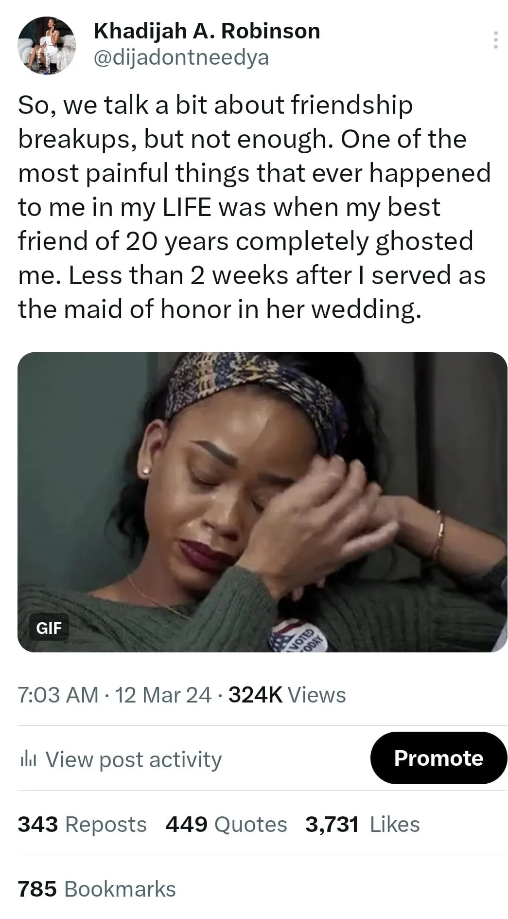 The pain and blessing of friendship breakup