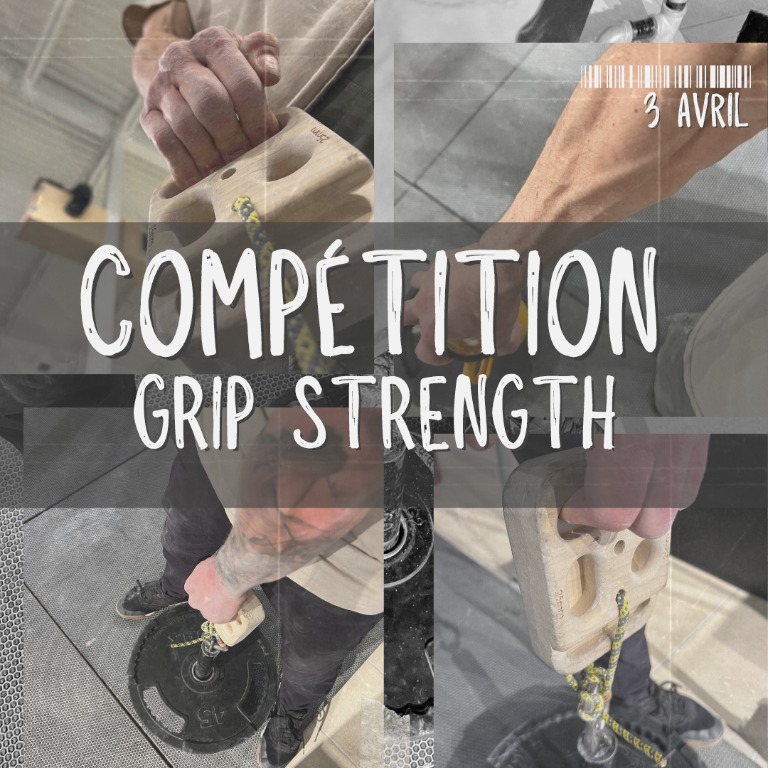Grip and finger strength competition