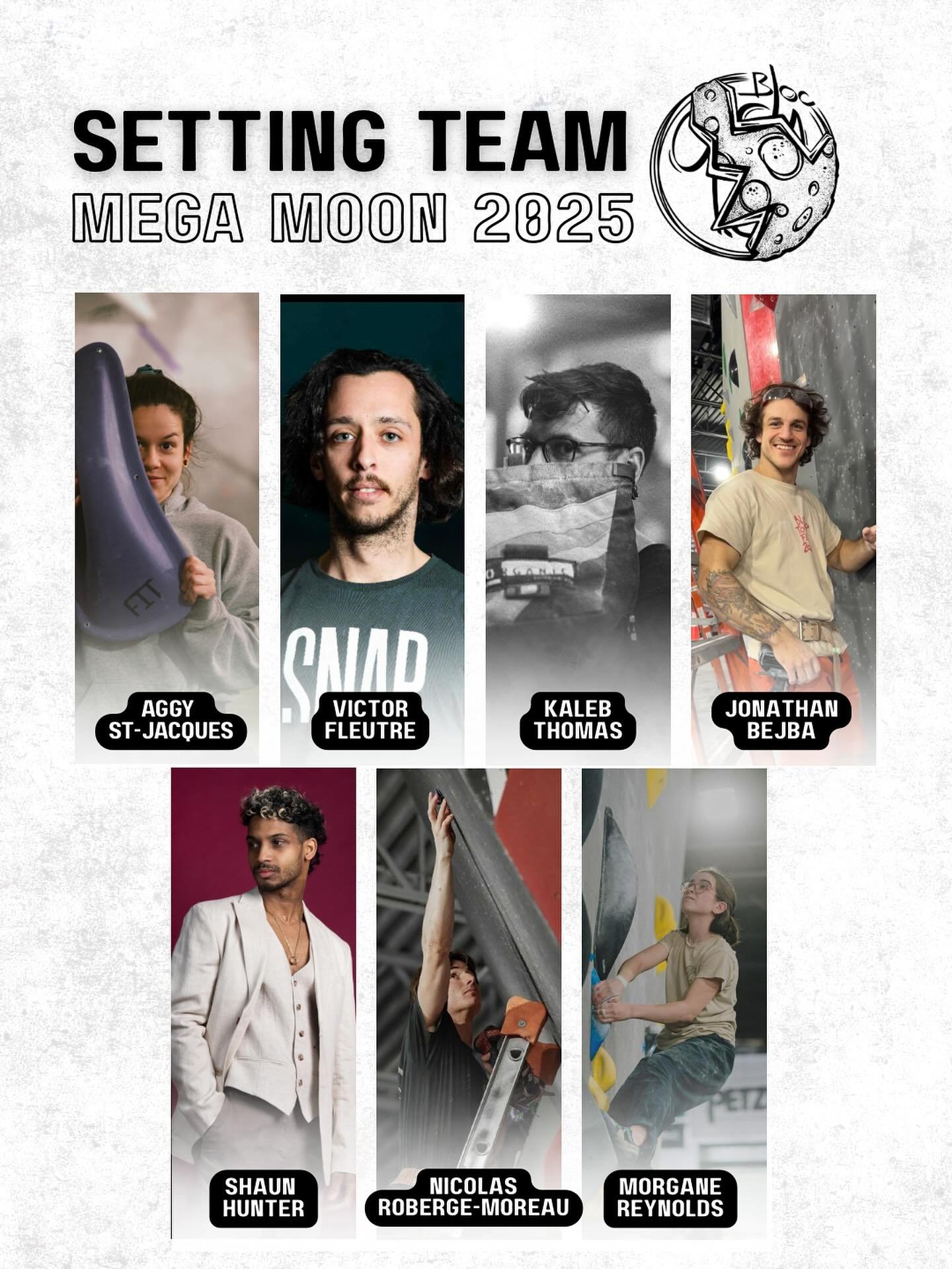 MEGA LUNE 2025 🌕 
Voici l&rsquo;&eacute;quipe d&rsquo;ouvreur! 🛠️
&mdash;
MEGA MOON 2025
Here&rsquo;s the setting team! 🛠️