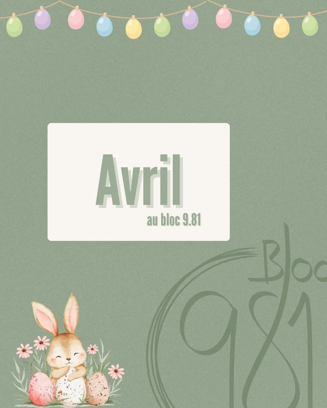 AVRIL AU BLOC 9.81

🌕 Pleine lune jeudi 2 avril 

🎬 Soirée cinéma : Festival International du film de Montagne de Vancouver 

5 films au menu !

🍻 5 à 7 avec les setters mercredi 22 avril 

—

APRIL AT BLOC 9.81

🌕 Full