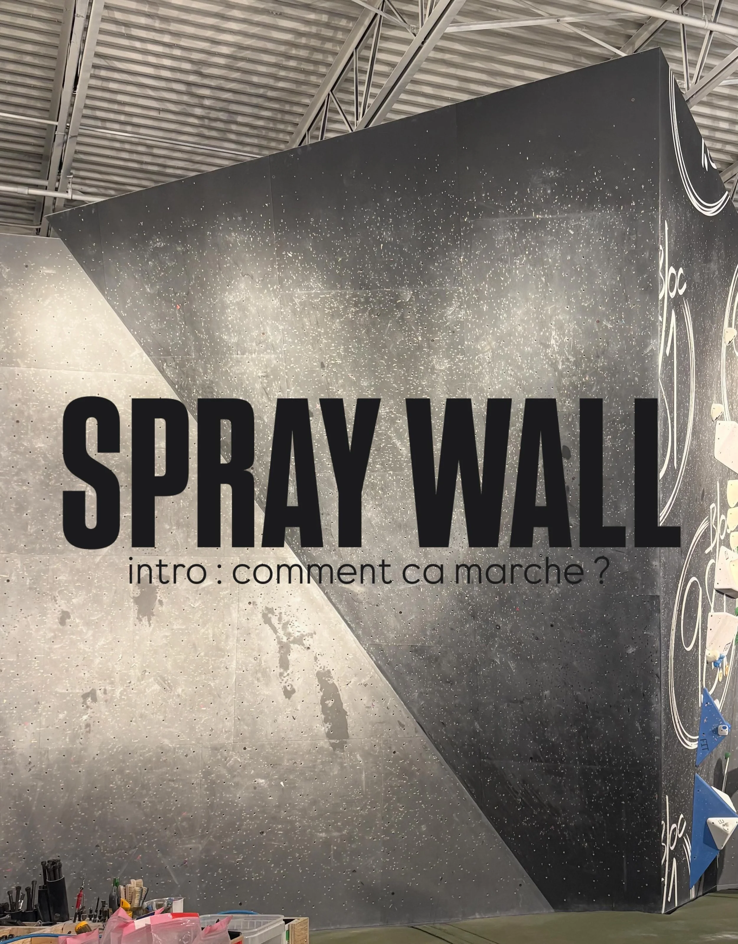 🛠️ SPRAY WALL 🛠️

À la demande énorme récemment on vous le donne enfin : un spray wall #tropcool

Aucun niveau requis pour le grimper, c’est pour tout le monde !!!

Le but c’est de créer ses propres probl&egr