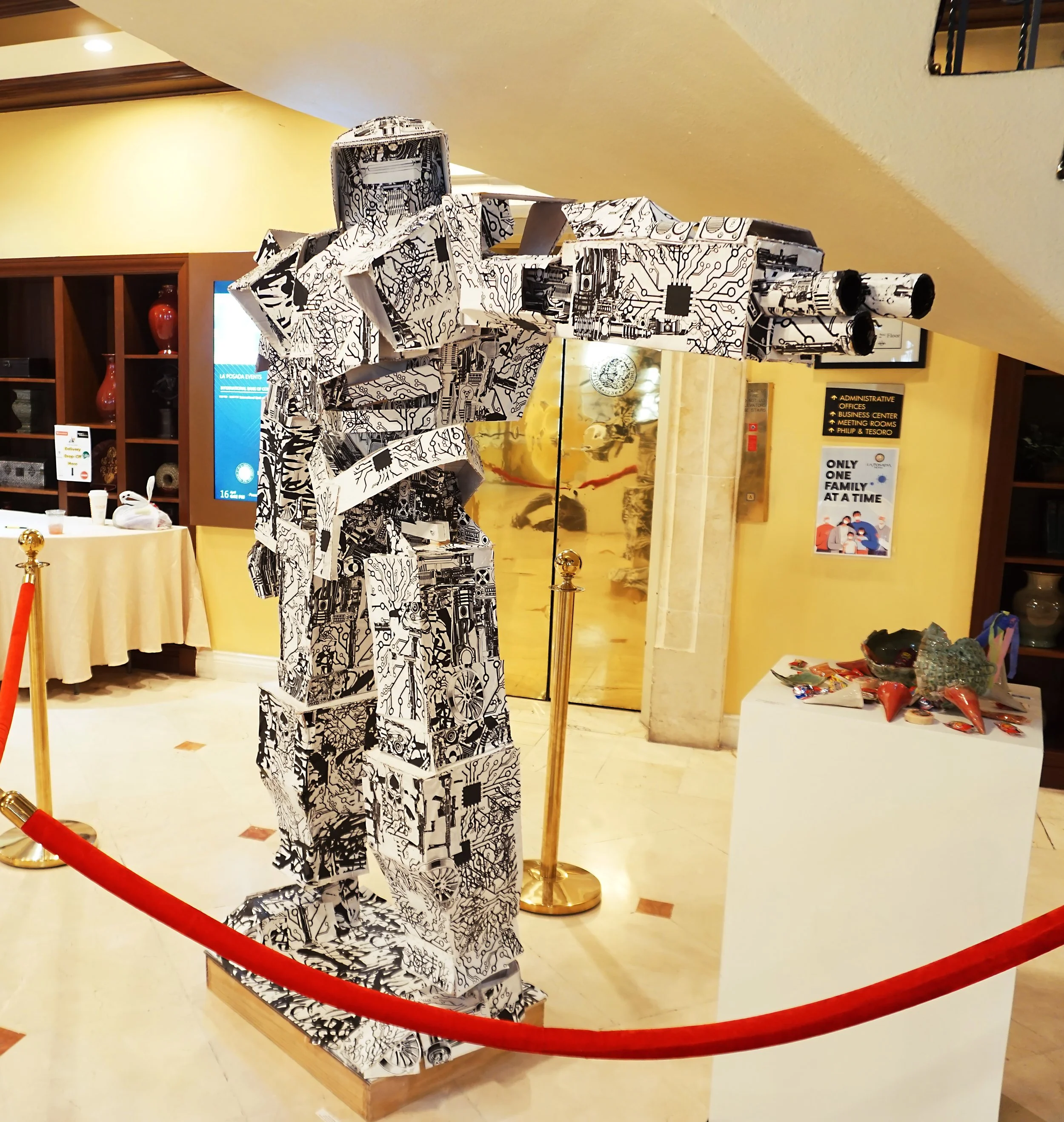 "Spades/S.P.A.D-35 Mark 1" “It Takes Two” Student Art Show: La Posada Hotel, Laredo Texas (2021)

