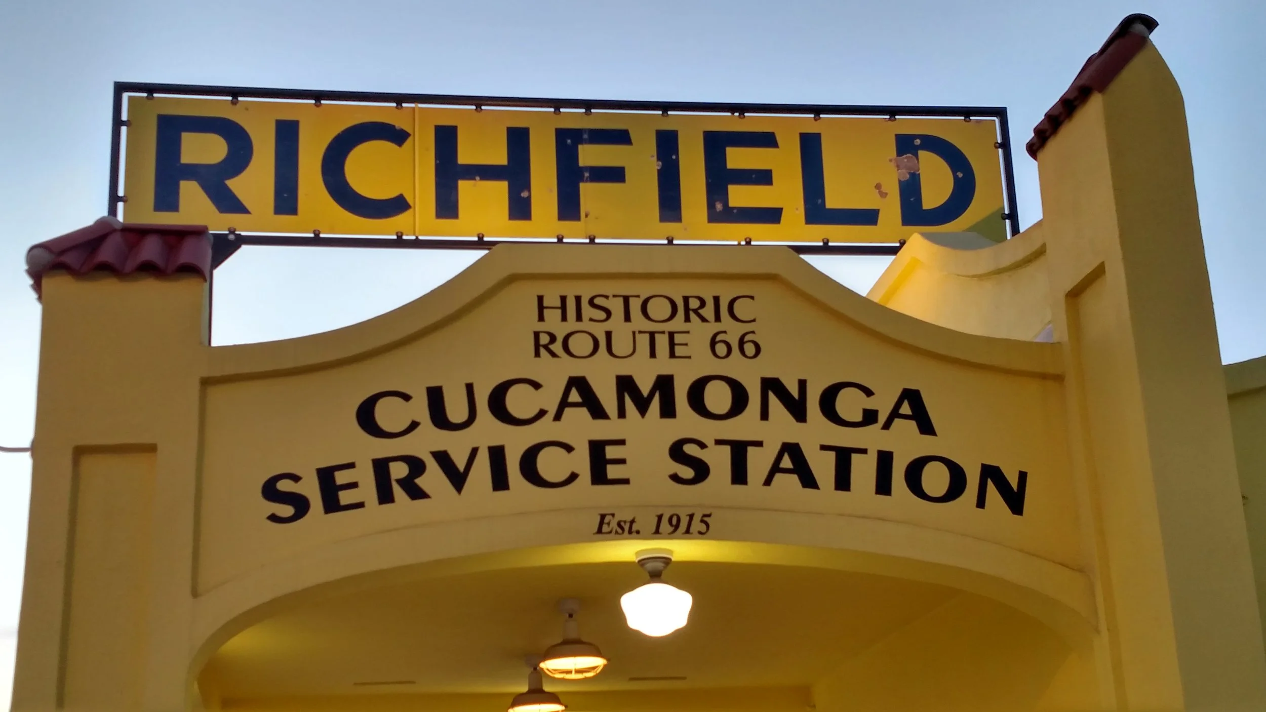 Historic Cucamonga Service Station Route 66 Inland Empire California