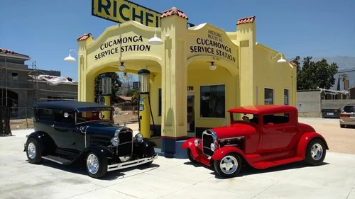 Cucamonga Service Station, museum in Foothill Boulevard, Rancho Cucamonga, photo 5 of 7