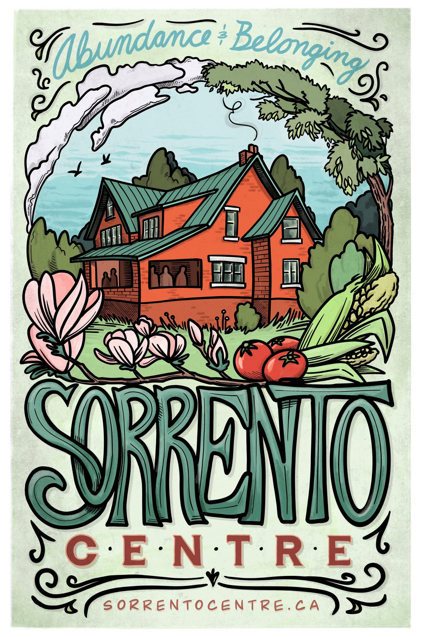 Sorrento Centre log art