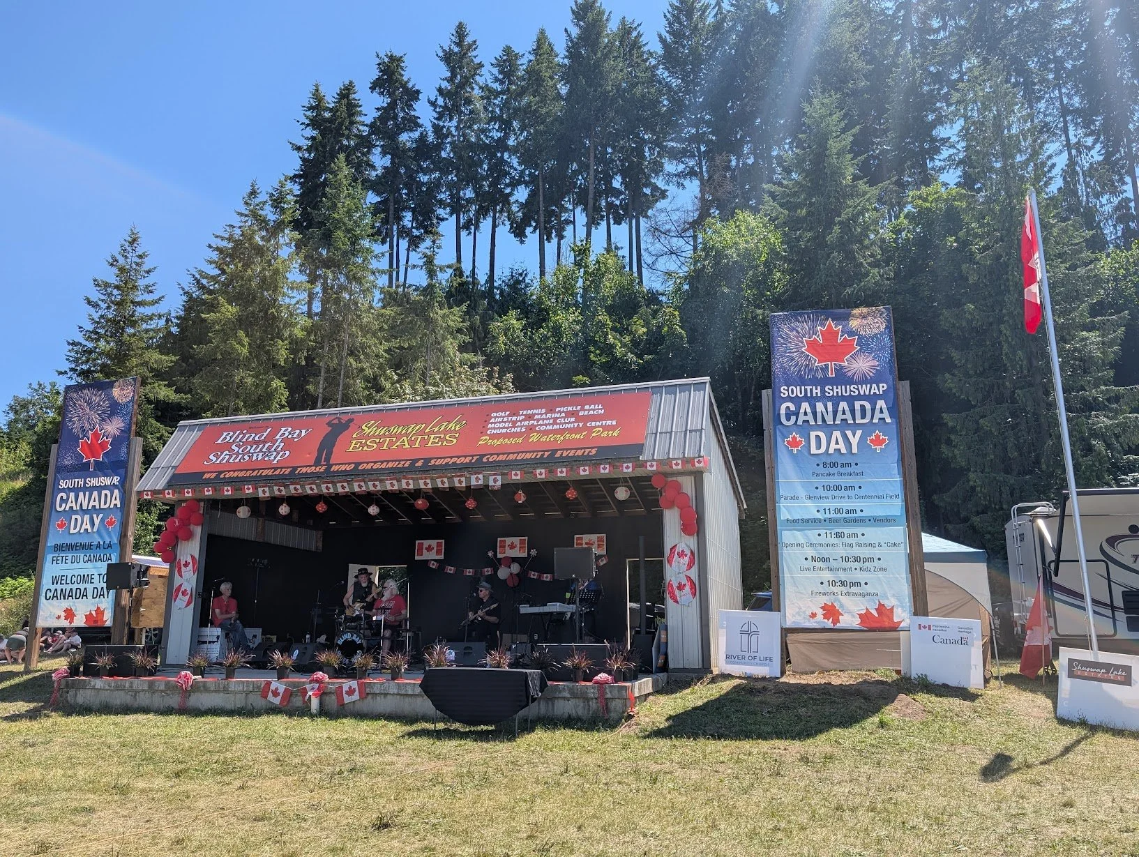 Join the ‘Biggest Little Celebration’ in the South Shuswap this Canada Day