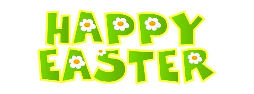 Words that say Happy Easter