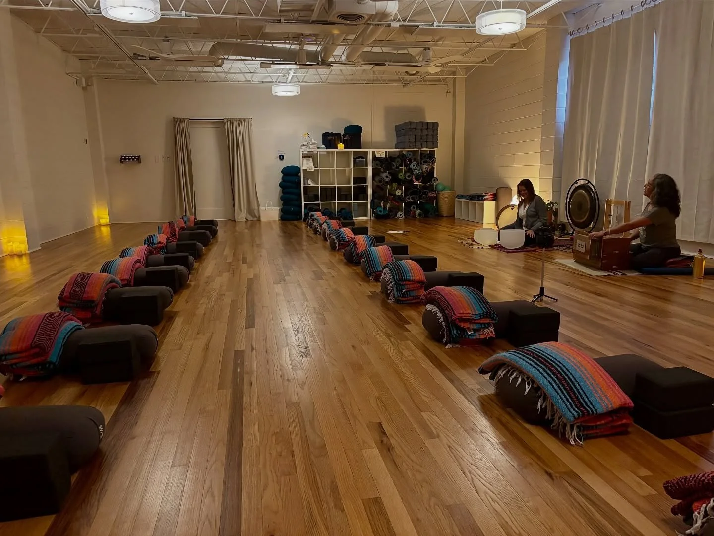 Another Monthly Full Moon Restorative Sound Immersion at Intown Retreat Spa &amp; Wellness in the books. I love this Sacred Work!! Inviting folks into deep rest through conscious tenderness &amp; care feels so important in these tremendously troublin