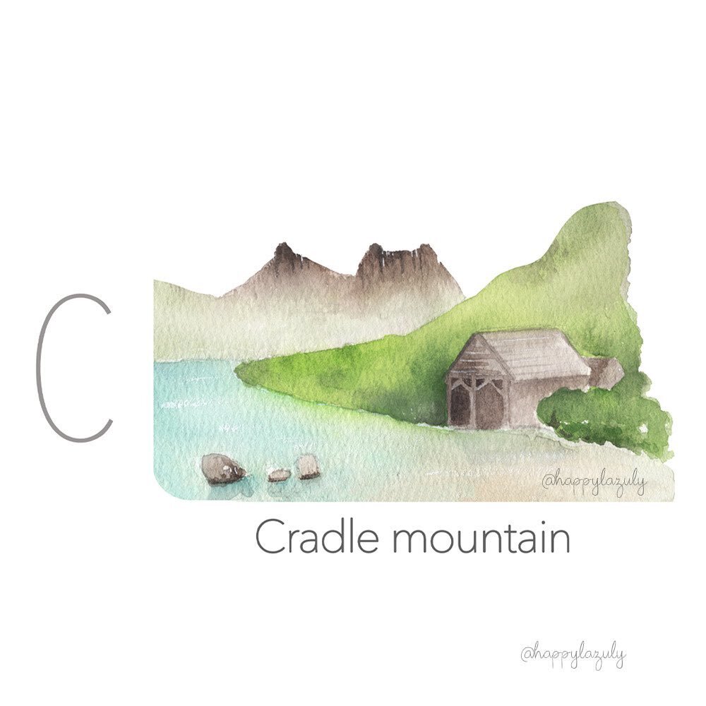 C is for the beautiful Cradle mountain ! 
Who else dream to do the overland track one day ? 🥾 🏕️ 🤞
⠀⠀⠀
Z -zzz - sleeping under the stars⠀⠀⠀⠀⠀⠀
Y -Yarra river in Melbourne✨
X - Xmas Island
W - whitsundays islands 
V - vineyard
U - Uluru
T - Twelve 