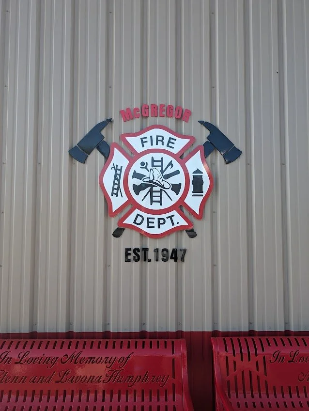 FLAT CUT METAL SIGN