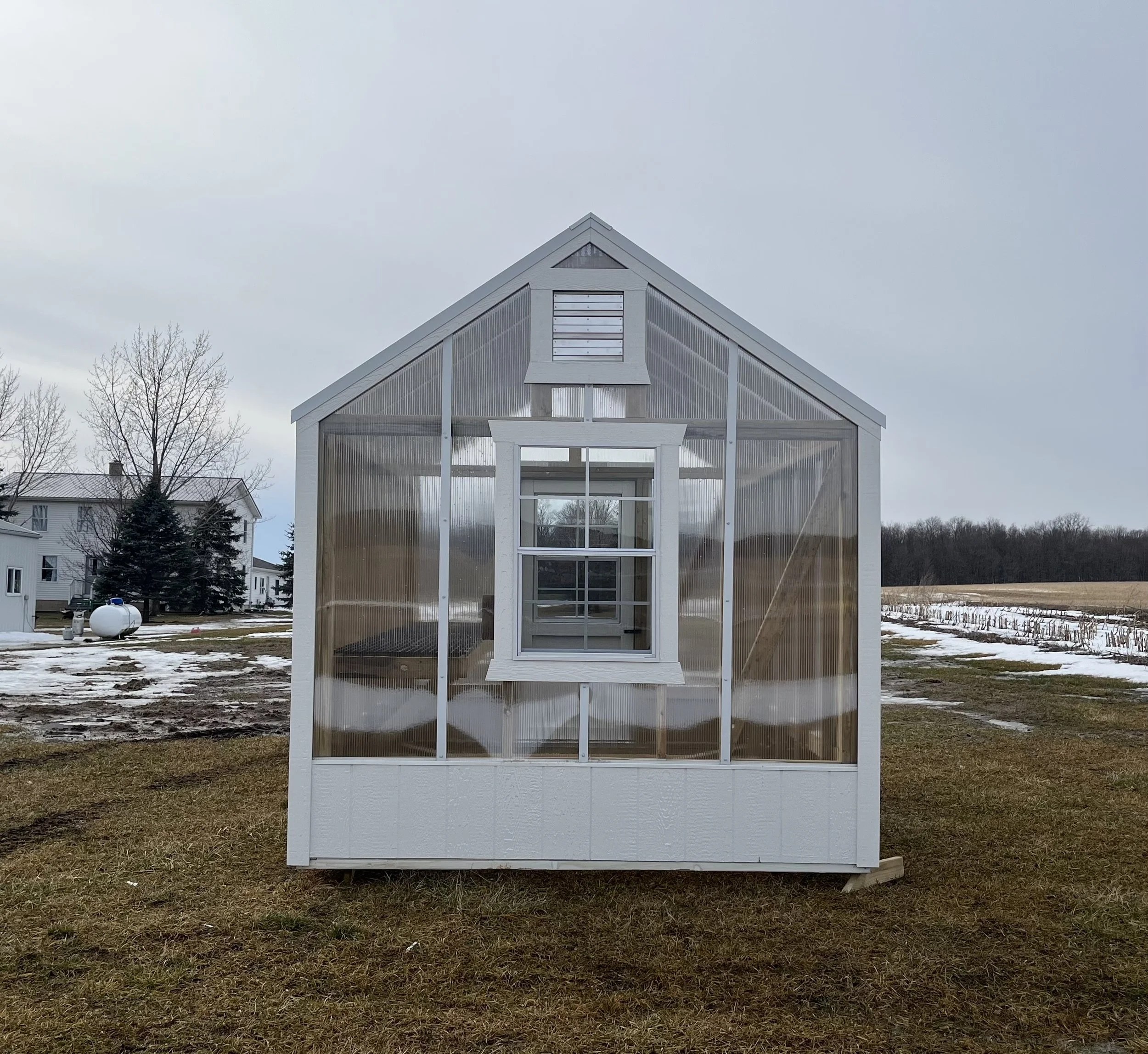 8x12 / 10x16 Greenhouses No Floor Mid Michigan Barns Quality Sheds at an Affordable Price