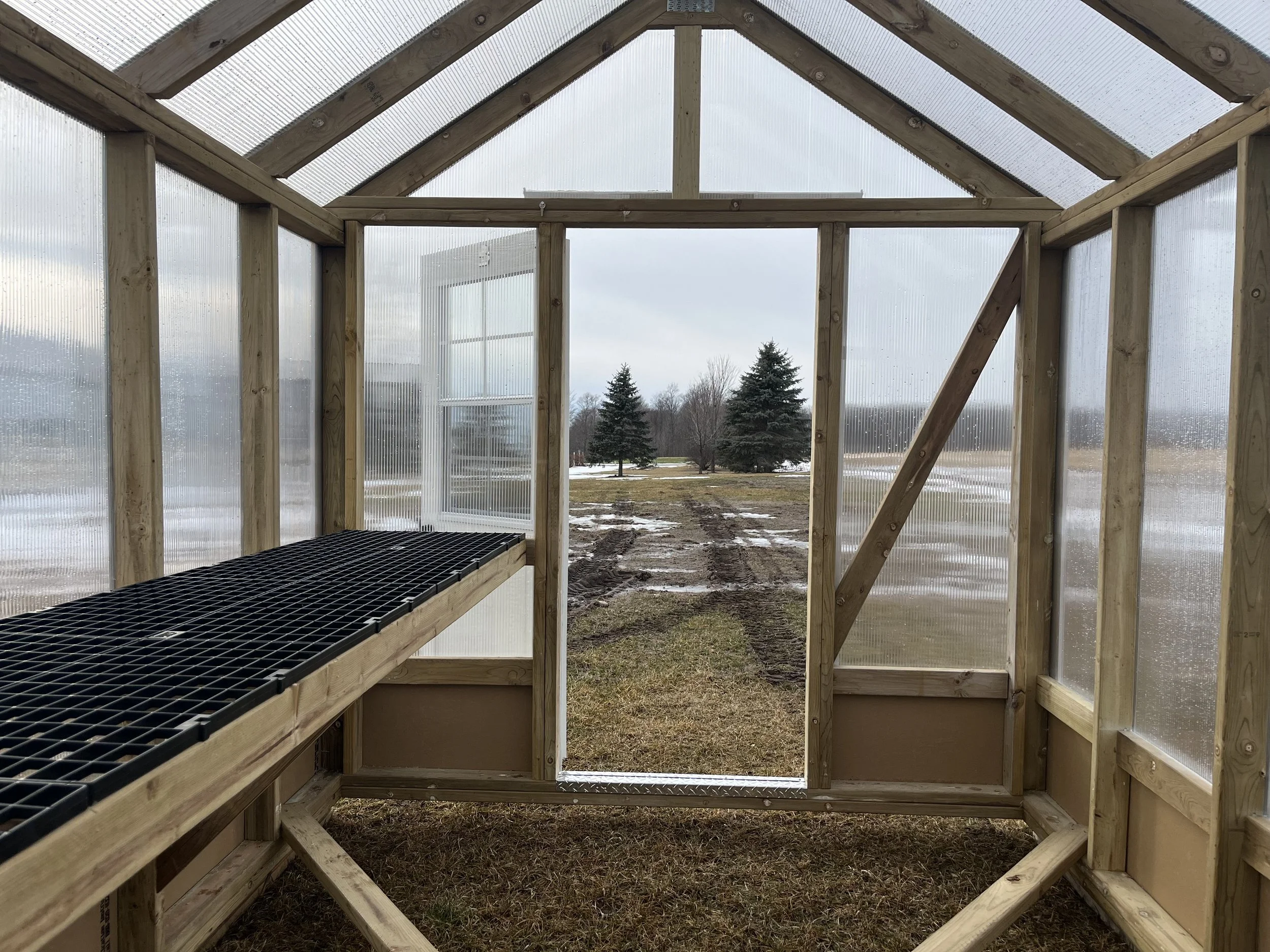 8x12 / 10x16 Greenhouses Mid Michigan Barns Quality Sheds at an